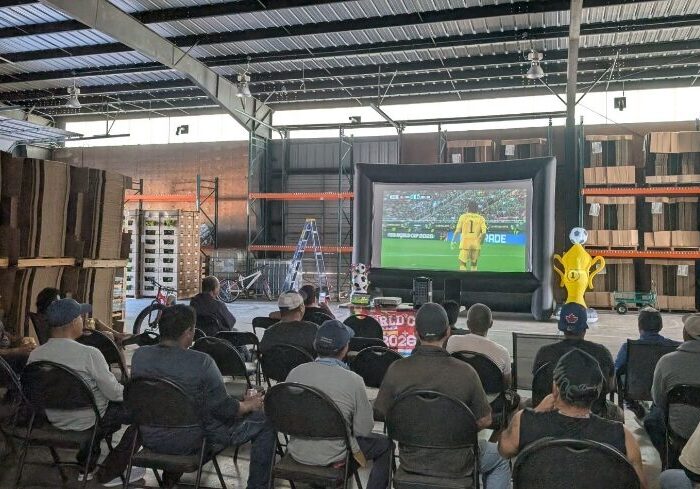 FIFA World Cup 2026 watch party at Youngplants site